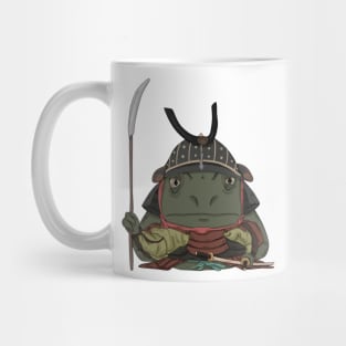 Samurai frog Mug